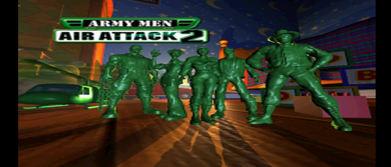 Army Men: Air Attack 2 Title Screen
